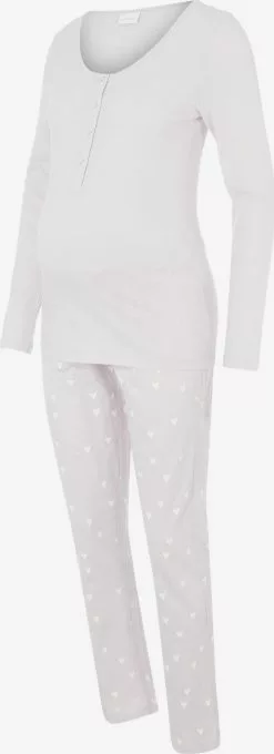 Mamalicious Nachtmode Pyjama Mira Lia Dames Pastellila