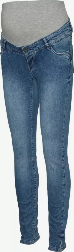 Mamalicious Jeans & Broeken Skinny Jeans Desota Dames Blauw