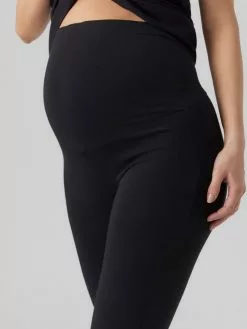 Mamalicious Jeans & Broeken Regular Leggings EMMA Dames Zwart -Mamalicious Winkel 155a48b80f259771120165585e44d70a