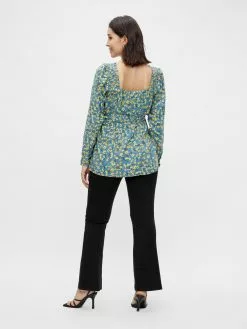 Mamalicious Blouses & Tunieken Blouse Fransiska Dames Smoky Blue -Mamalicious Winkel 16dd9e017e00b44522bc4b33487aca94