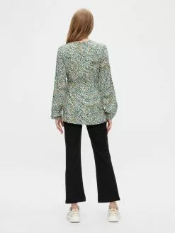 Mamalicious Blouses & Tunieken Blouse Zion Dames Donkergroen -Mamalicious Winkel 1bd19b68f18ebb37639be35296aad057