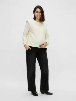 Mamalicious Jeans & Broeken Wide Leg Jeans Trona Dames Zwart 11 Mamalicious Jeans & Broeken Wide Leg Jeans Trona Dames Zwart -Mamalicious Winkel 1f58c0083ecdd8423899364e4e9ba79b