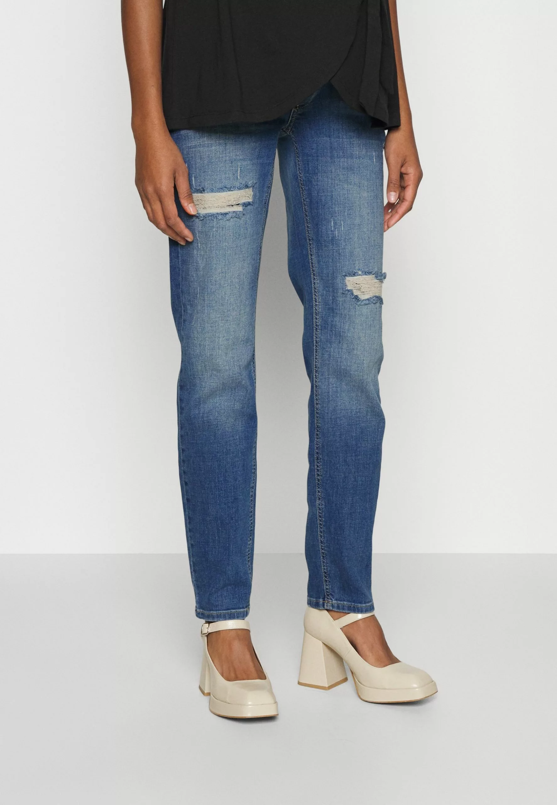 Mamalicious MLCEDAR REGULAR - Straight Leg Jeans 1 Mamalicious MLCEDAR REGULAR - Straight Leg Jeans