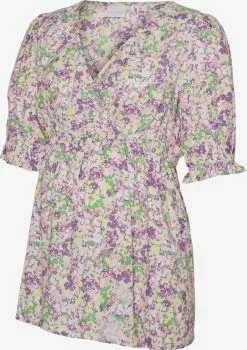 Mamalicious Blouses & Tunieken Blouse Sarah Dames Riet / Lichtgroen