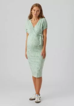 Mamalicious MLGIRAFFE TESS SS JRS MIDI 2F A - Etui-jurk