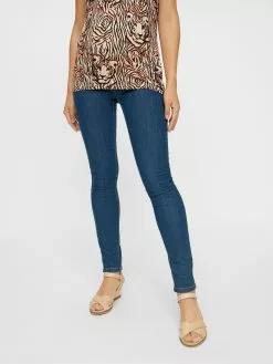 Mamalicious Jeans & Broeken Skinny Jeans JULIA Dames Blauw -Mamalicious Winkel 2c7a7929de50bf2413d02481fefdb3d4