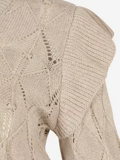 Mamalicious Vesten Gebreid Vest DAISY Dames Lichtbeige -Mamalicious Winkel 2d2928b647ea7f8aefb6215a6368ae5b