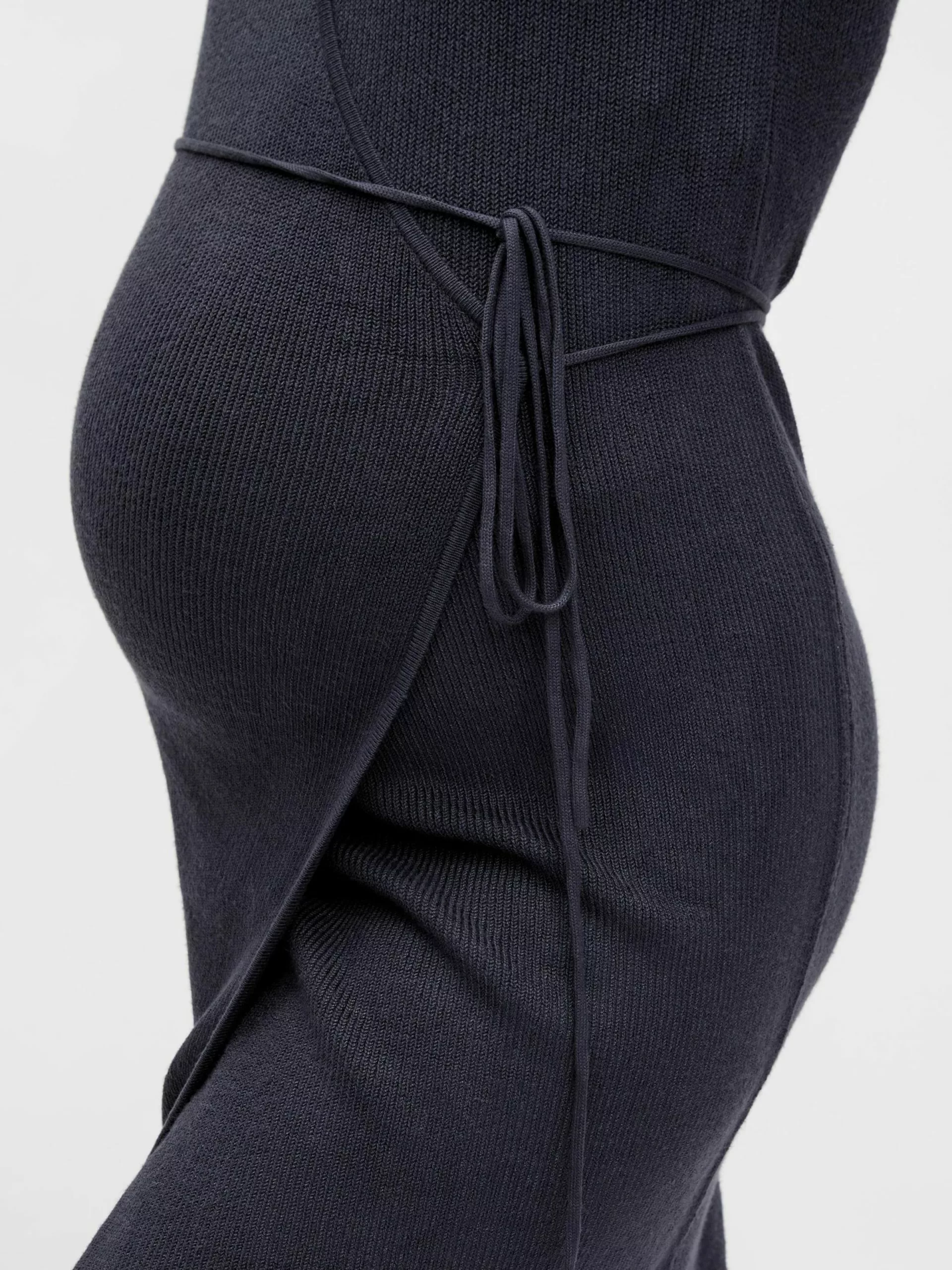 Mamalicious Jurken Gebreide Jurk TESS Dames Nachtblauw 6 Mamalicious Jurken Gebreide Jurk TESS Dames Nachtblauw - Afbeelding 6