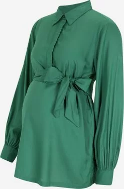 Mamalicious Blouses & Tunieken Blouse INUS LIA Dames Grasgroen