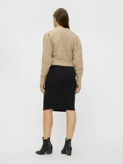 Mamalicious Vesten Gebreid Vest IZMIR Dames Lichtbeige -Mamalicious Winkel 3482e33a80dcb6f49eec890c0d4ddcd4