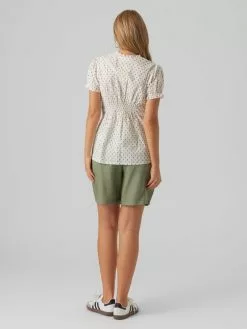 Mamalicious Blouses & Tunieken Blouse Doris Dames Wit -Mamalicious Winkel 397bf85097f5b6566e86a31d8b1d2eb1