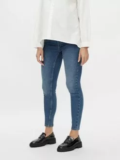 Mamalicious Jeans & Broeken Skinny Jeans Dames Blauw -Mamalicious Winkel 4ee6c5e012acd538d40a72b5594774d8