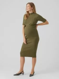 Mamalicious Truien Trui Dames Groen -Mamalicious Winkel 54c8ecbde5e3c5bf978fbf3ca3bb5522