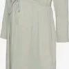 Mamalicious Jurken Blousejurk Cora Dames Stone Grey