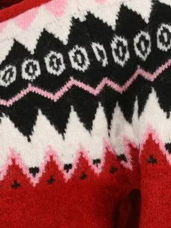 Mamalicious Fijngebreide Truien Trui Eli Dames Knalrood -Mamalicious Winkel 6217347a049f32851cedb9b9acbac97c