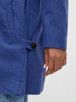 Mamalicious Jassen & Bodywarmers Tussenmantel Lulu Dames Blauw -Mamalicious Winkel 661b07d69dd09f80a94a4e652bd3a17f