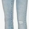 Mamalicious Jeans & Broeken Skinny Jeans Dames Lichtblauw