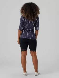 Mamalicious Blouses & Tunieken Blouse Dames Navy -Mamalicious Winkel 7357d1d0abafd899f0c9939d00e80b4d