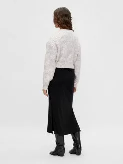 Mamalicious Vesten Gebreid Vest Sabine Dames Beige -Mamalicious Winkel 7805eb15ddda2e240799992a88484c2c