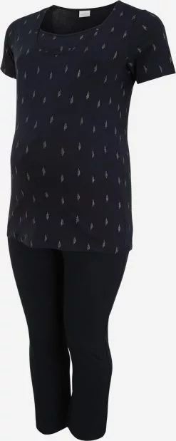 Nachtmode Pyjama Bea Nell Dames Zwart