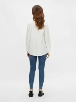 Mamalicious Jeans & Broeken Skinny Jeans Dames Blauw -Mamalicious Winkel 7b29c7b62e99e3feab1faa0e76d8721e