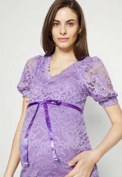 Mamalicious PUFF SLEEVE SHORT DRESS - Jurk -Mamalicious Winkel 7fa079aaea88422b98b352a6fc2a0747