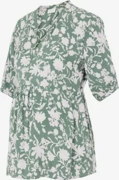Mamalicious Blouses & Tunieken Blouse Thea Dames Groen