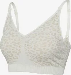 Mamalicious Voedingsbhs T-shirt Bh Voedingsbh SHELBY Dames Wit