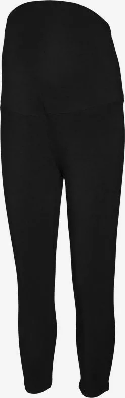 Mamalicious Jeans & Broeken Regular Leggings EMMA Dames Zwart