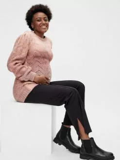 Mamalicious Fijngebreide Truien Trui Linia Dames Sering / Mauve -Mamalicious Winkel 9f793218b32892a3fe48f2c359e1a134