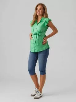 Mamalicious Blouses & Tunieken Blouse Mercy Dames Groen -Mamalicious Winkel a32a4833178ed62627935305b8a7e408