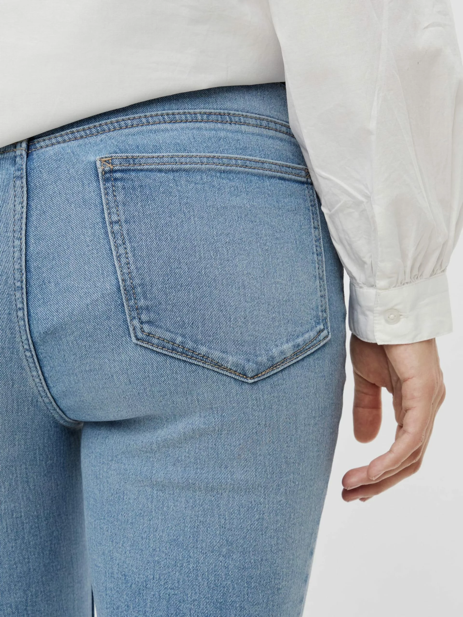 Mamalicious Jeans & Broeken Skinny Jeggings Dames Blauw 6 Mamalicious Jeans & Broeken Skinny Jeggings Dames Blauw - Afbeelding 6