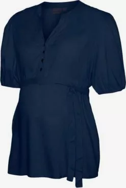 Mamalicious Blouses & Tunieken Blouse MERCY Dames Navy