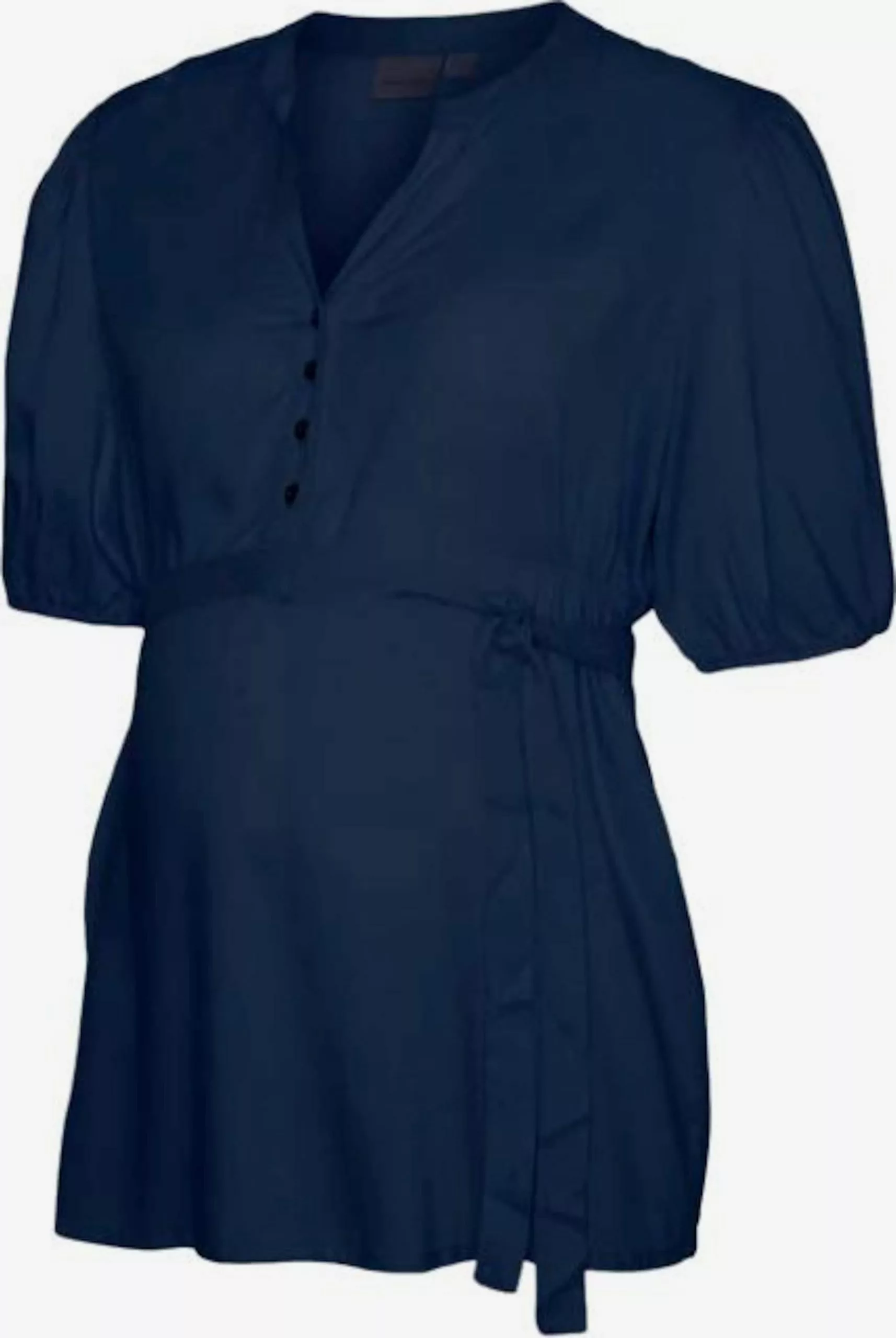 Mamalicious Blouses & Tunieken Blouse MERCY Dames Navy 1 Mamalicious Blouses & Tunieken Blouse MERCY Dames Navy