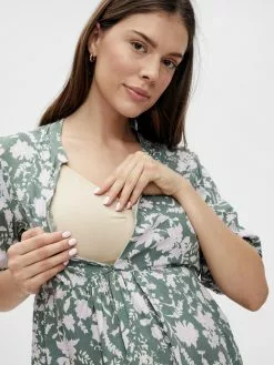 Mamalicious Blouses & Tunieken Blouse Thea Dames Groen -Mamalicious Winkel b6af604d9974ea5d3d276d67d2a1adbd