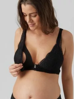 Mamalicious Voedingsbhs Triangel Voedingsbh Newsenia Dames Lichtlila / Zwart -Mamalicious Winkel c29c8dd125686b378d1fb568e5832412