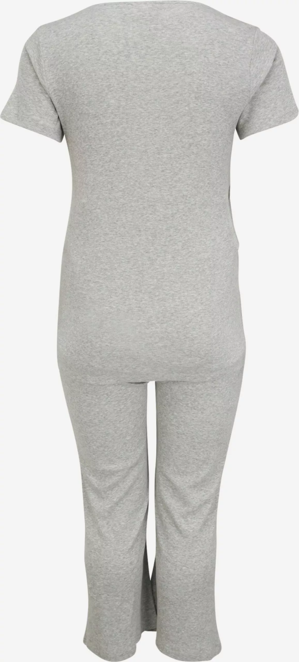 Nachtmode Pyjama Amaja Dames Lichtgrijs 2 Nachtmode Pyjama Amaja Dames Lichtgrijs - Afbeelding 2