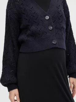 Mamalicious Vesten Gebreid Vest Vibs Dames Donkerblauw -Mamalicious Winkel d13332ec8aea98d0d4fcb4ce545cd10f