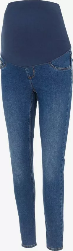 Mamalicious Jeans & Broeken Skinny Jeans Dames Blauw