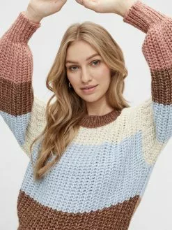 Mamalicious Fijngebreide Truien Trui Sandie Dames Gemengde Kleuren -Mamalicious Winkel e199e67f6066b6a012e6579d8c34745f