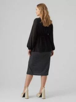 Mamalicious Blouses & Tunieken Blouse Dames Zwart -Mamalicious Winkel e4c923ef27fc5e57d5622451d74f1d5c