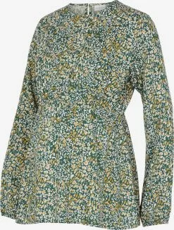 Mamalicious Blouses & Tunieken Blouse Zion Dames Donkergroen