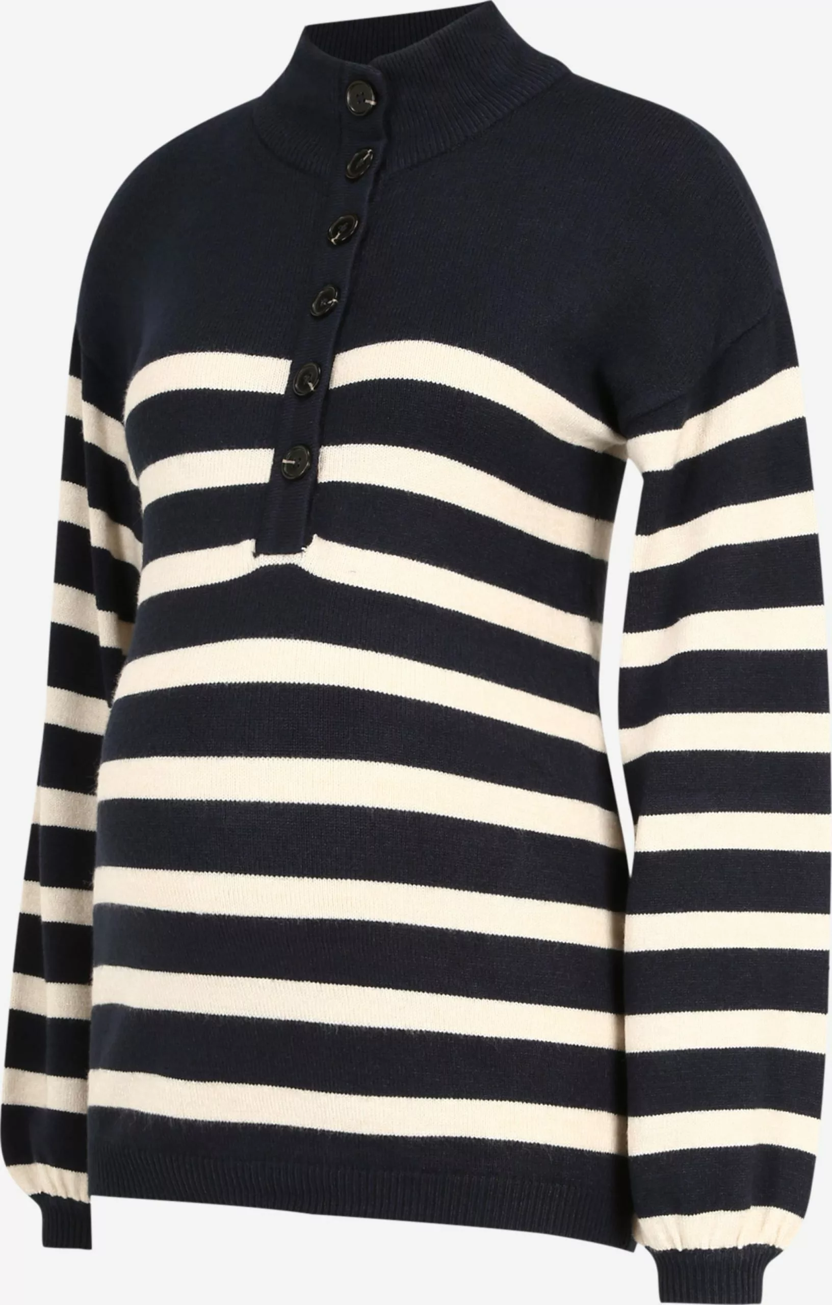 Mamalicious Fijngebreide Truien Trui Carla Dames Nachtblauw 1 Mamalicious Fijngebreide Truien Trui Carla Dames Nachtblauw