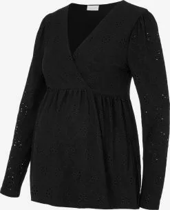 Mamalicious Blouses & Tunieken Blouse Dinna Tess Dames Zwart